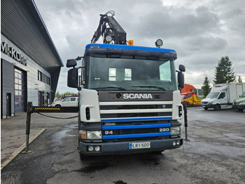 Kamion sa dizalicom Scania P 94 DB 220 Hiab 135-4 lisähydrauliikalla: slika 2