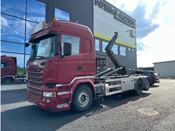 Kamion sa hidrauličnom kukom SCANIA R 450