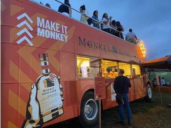 Autobus na sprat British Bus Bristol Lodekka - open topped FOOD TRUCK: slika 4