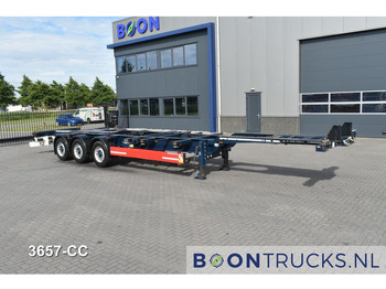 Poluprikolica za prevoz kontejnera/ Poluprikolica sa promenjivim sandukom Krone SD BOX LINER | 2x20-40-45ft HC * LIFT AXLE * BPW/DISC * EXTENDABLE REAR * 10x AVAILABLE: slika 5