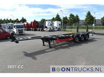Poluprikolica za prevoz kontejnera/ Poluprikolica sa promenjivim sandukom Krone SD BOX LINER | 2x20-40-45ft HC * LIFT AXLE * BPW/DISC * EXTENDABLE REAR * 10x AVAILABLE: slika 4