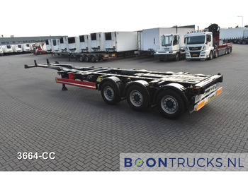Poluprikolica za prevoz kontejnera/ Poluprikolica sa promenjivim sandukom Krone SD BOX LINER | 2x20-40-45ft HC * LIFT AXLE * BPW/DISC * EXTENDABLE REAR * 9x AVAILABLE: slika 3