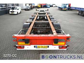 Poluprikolica za prevoz kontejnera/ Poluprikolica sa promenjivim sandukom Krone SDC 27 FIXED | 2x20-30-40ft HC * LIFT AXLE * NL TRAILER: slika 5