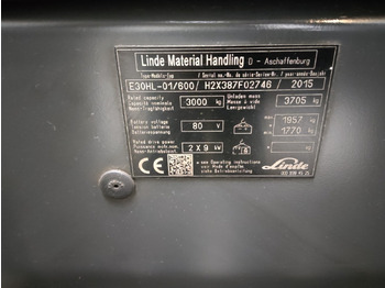 Električni viljuškar Linde E30HL-01/600: slika 5