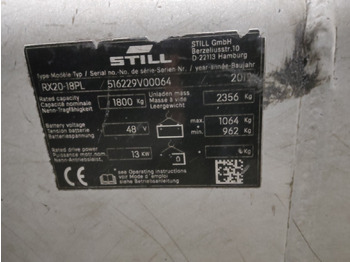 Električni viljuškar Still RX20-18PL: slika 5