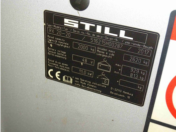 Električni viljuškar Still RX20-20: slika 5