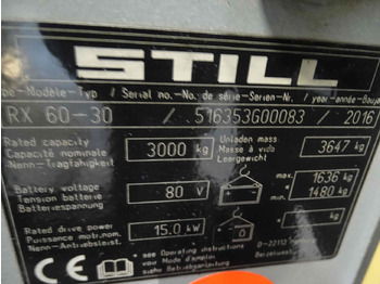Električni viljuškar Still RX60-30: slika 5