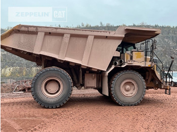 Kiper sa krutom šasijom/ Kiper za kamen Cat 775G: slika 3