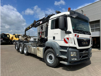 Kamion sa dizalicom MAN TG-S 35.480 8x4 BL Abrollkipper mit Kran Penz-15: slika 2