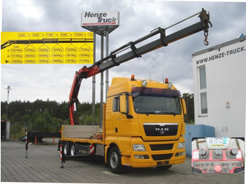 Kamion sa dizalicom MAN TGX