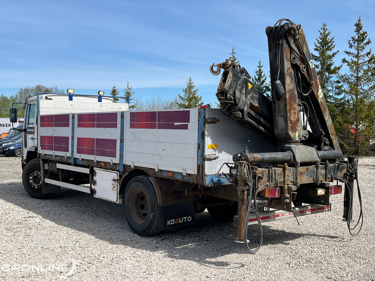 2000 Volvo FL220 4x2 + Hiab 102-4 - Kamion sa tovarnim sandukom, Kamion sa dizalicom: slika 4 2000 Volvo FL220 4x2 + Hiab 102-4 - Kamion sa tovarnim sandukom, Kamion sa dizalicom: slika 4