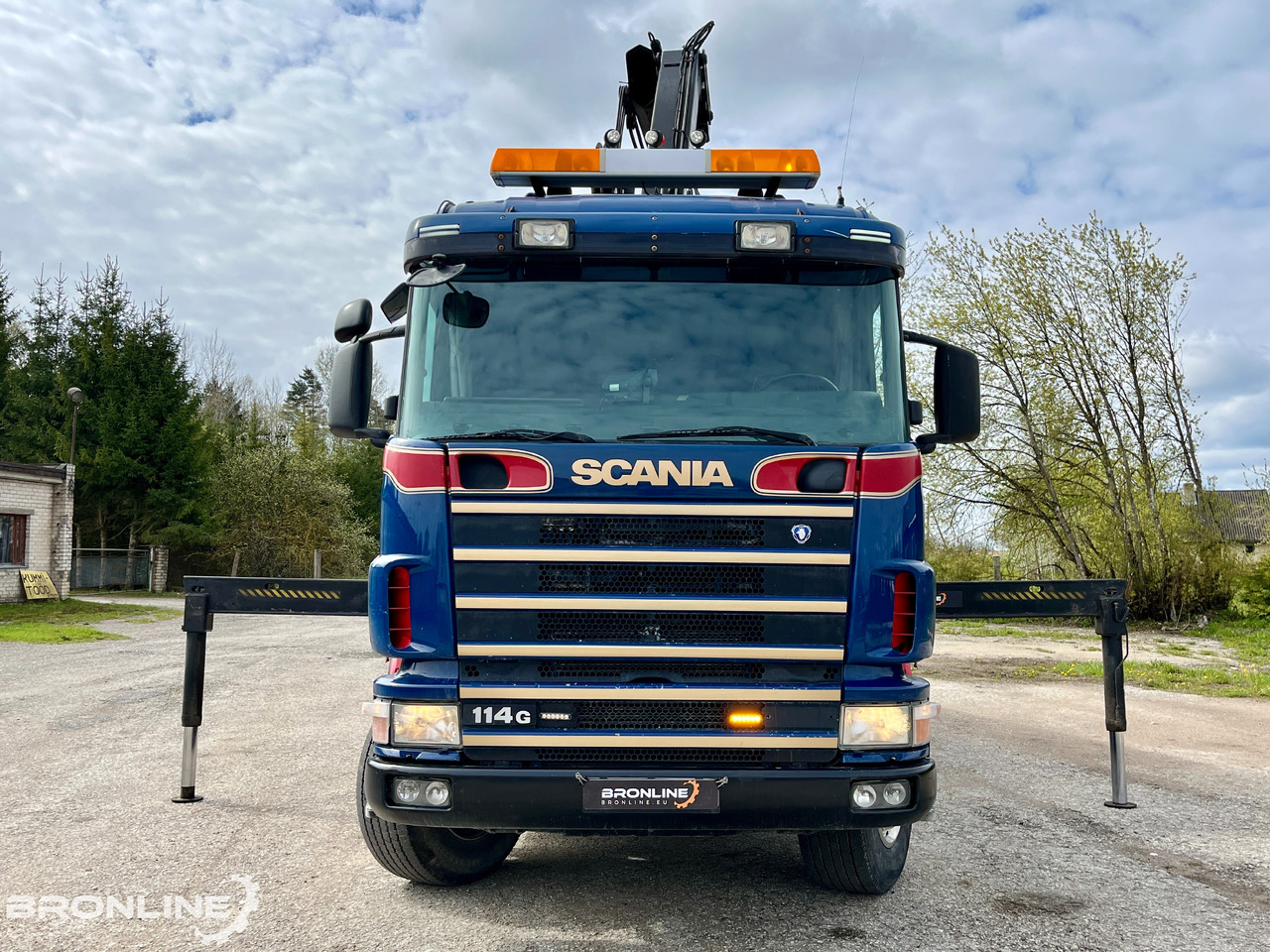 2002 SCANIA R114 6X2*4 Tipper+HIAB 166-e5 crane - Istovarivač, Kamion sa dizalicom: slika 3 2002 SCANIA R114 6X2*4 Tipper+HIAB 166-e5 crane - Istovarivač, Kamion sa dizalicom: slika 3