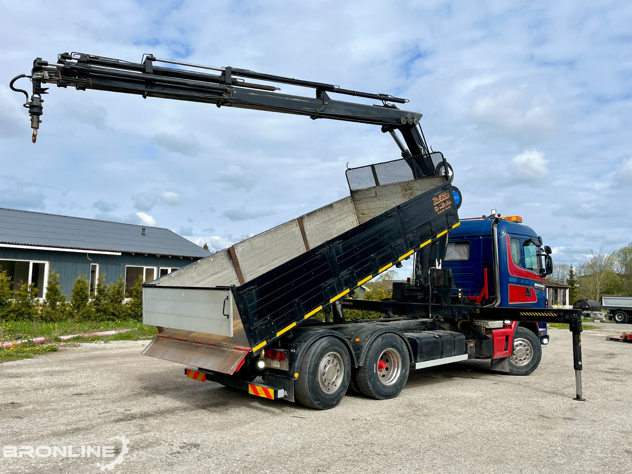 2002 SCANIA R114 6X2*4 Tipper+HIAB 166-e5 crane - Istovarivač, Kamion sa dizalicom: slika 5 2002 SCANIA R114 6X2*4 Tipper+HIAB 166-e5 crane - Istovarivač, Kamion sa dizalicom: slika 5