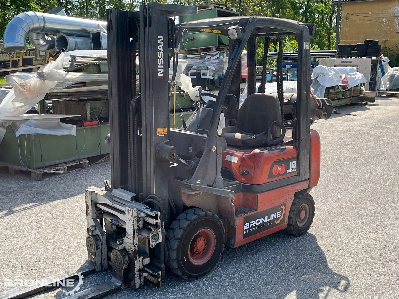 2004 Nissan PD01A18PO kahveltõstuk - Gasni viljuškar: slika 5 2004 Nissan PD01A18PO kahveltõstuk - Gasni viljuškar: slika 5
