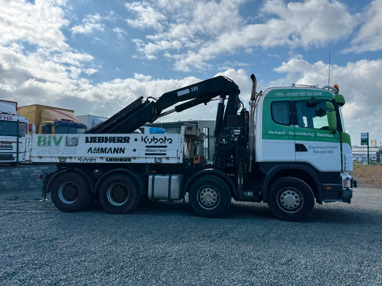 Scania 164G 580 V8 Kran Hiab 280 Retarder Sattelplatte Scania 164G 580 V8 Kran Hiab 280 Retarder Sattelplatte - Kamion sa tovarnim sandukom, Kamion sa dizalicom: slika 5 Scania 164G 580 V8 Kran Hiab 280 Retarder Sattelplatte Scania 164G 580 V8 Kran Hiab 280 Retarder Sattelplatte - Kamion sa tovarnim sandukom, Kamion sa dizalicom: slika 5