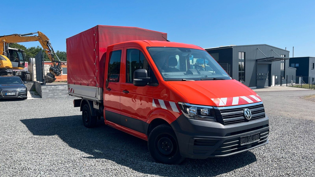 Volkswagen Crafter Pritsche Plane 35 DOKA mittellang RWD - Dostavno vozilo sa ceradom, Dostavno vozilo sa duplom kabinom: slika 3 Volkswagen Crafter Pritsche Plane 35 DOKA mittellang RWD - Dostavno vozilo sa ceradom, Dostavno vozilo sa duplom kabinom: slika 3