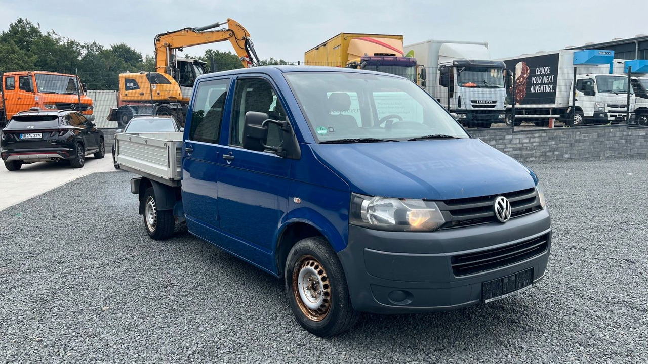 Volkswagen T5 Transporter Pritsche Doppelkabine Doka - Dostavno vozilo sa otvorenom sandukom, Dostavno vozilo sa duplom kabinom: slika 4 Volkswagen T5 Transporter Pritsche Doppelkabine Doka - Dostavno vozilo sa otvorenom sandukom, Dostavno vozilo sa duplom kabinom: slika 4