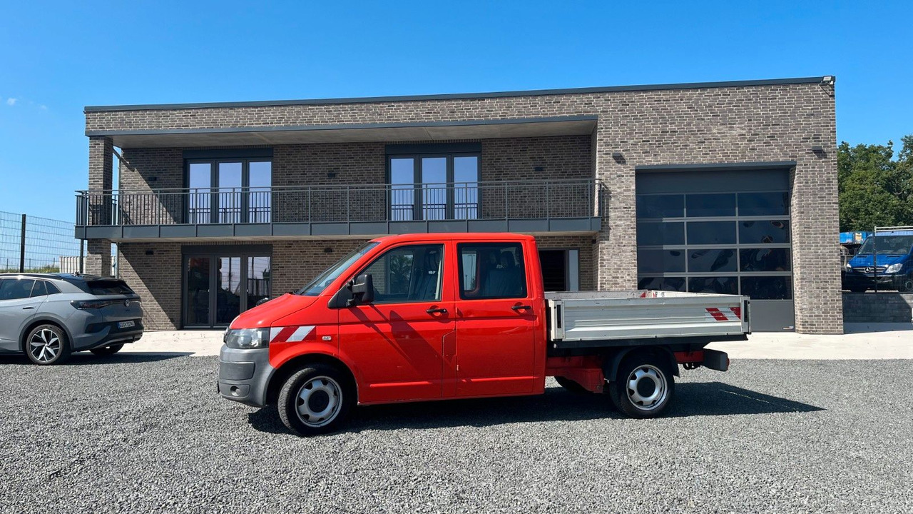 Volkswagen T5 Transporter Pritsche Doppelkabine Doka - Dostavno vozilo sa otvorenom sandukom, Dostavno vozilo sa duplom kabinom: slika 1 Volkswagen T5 Transporter Pritsche Doppelkabine Doka - Dostavno vozilo sa otvorenom sandukom, Dostavno vozilo sa duplom kabinom: slika 1