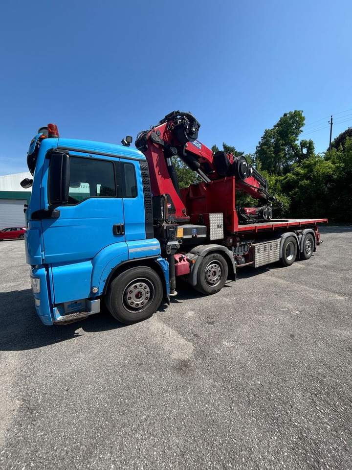 MAN TGS 8x2 mit HMF Kran 6020 Jip Winde - Kamion sa dizalicom: slika 1 MAN TGS 8x2 mit HMF Kran 6020 Jip Winde - Kamion sa dizalicom: slika 1