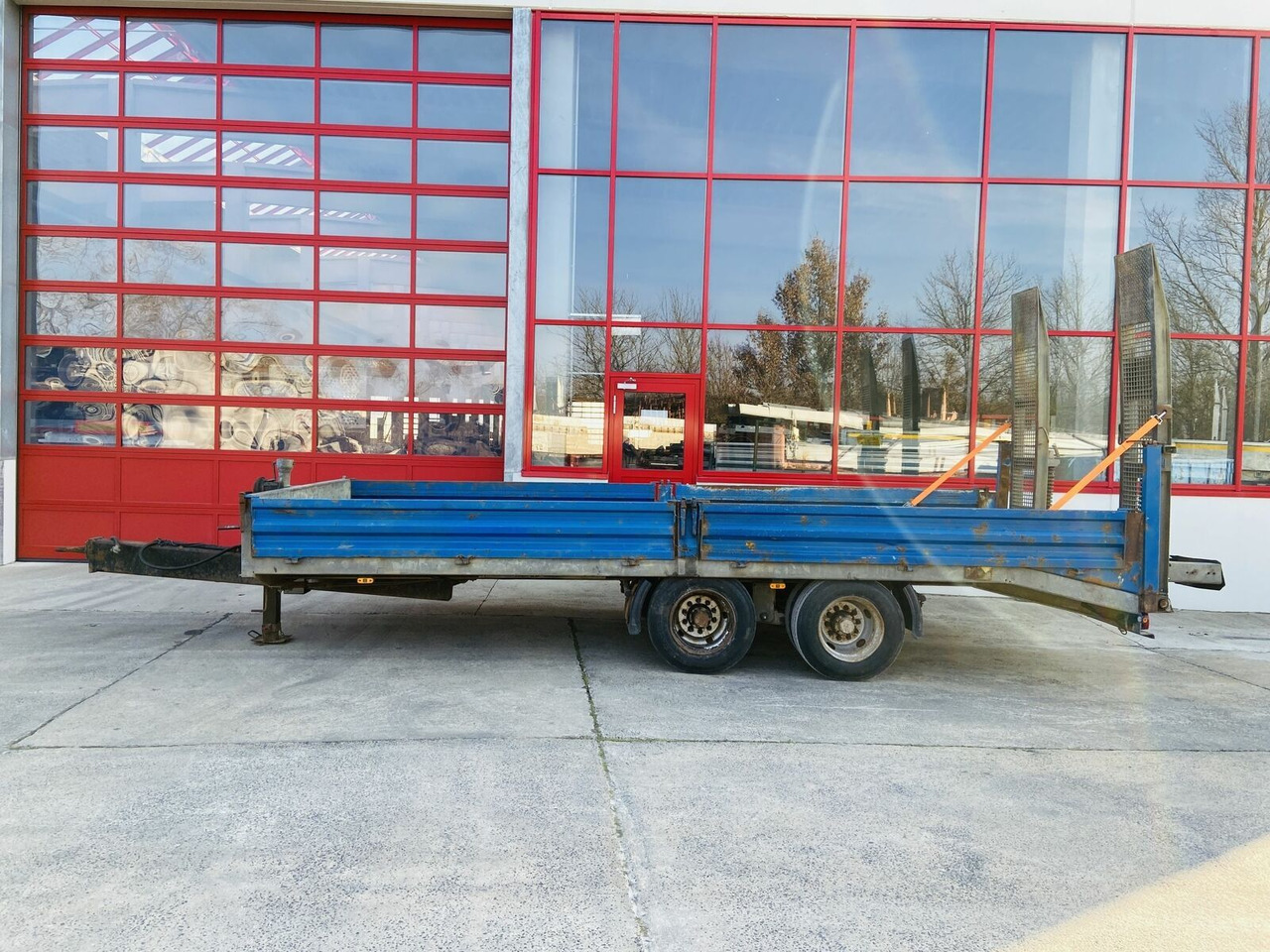 14 t Tandemtieflader - Niska prikolica za prevoz: slika 1 14 t Tandemtieflader - Niska prikolica za prevoz: slika 1