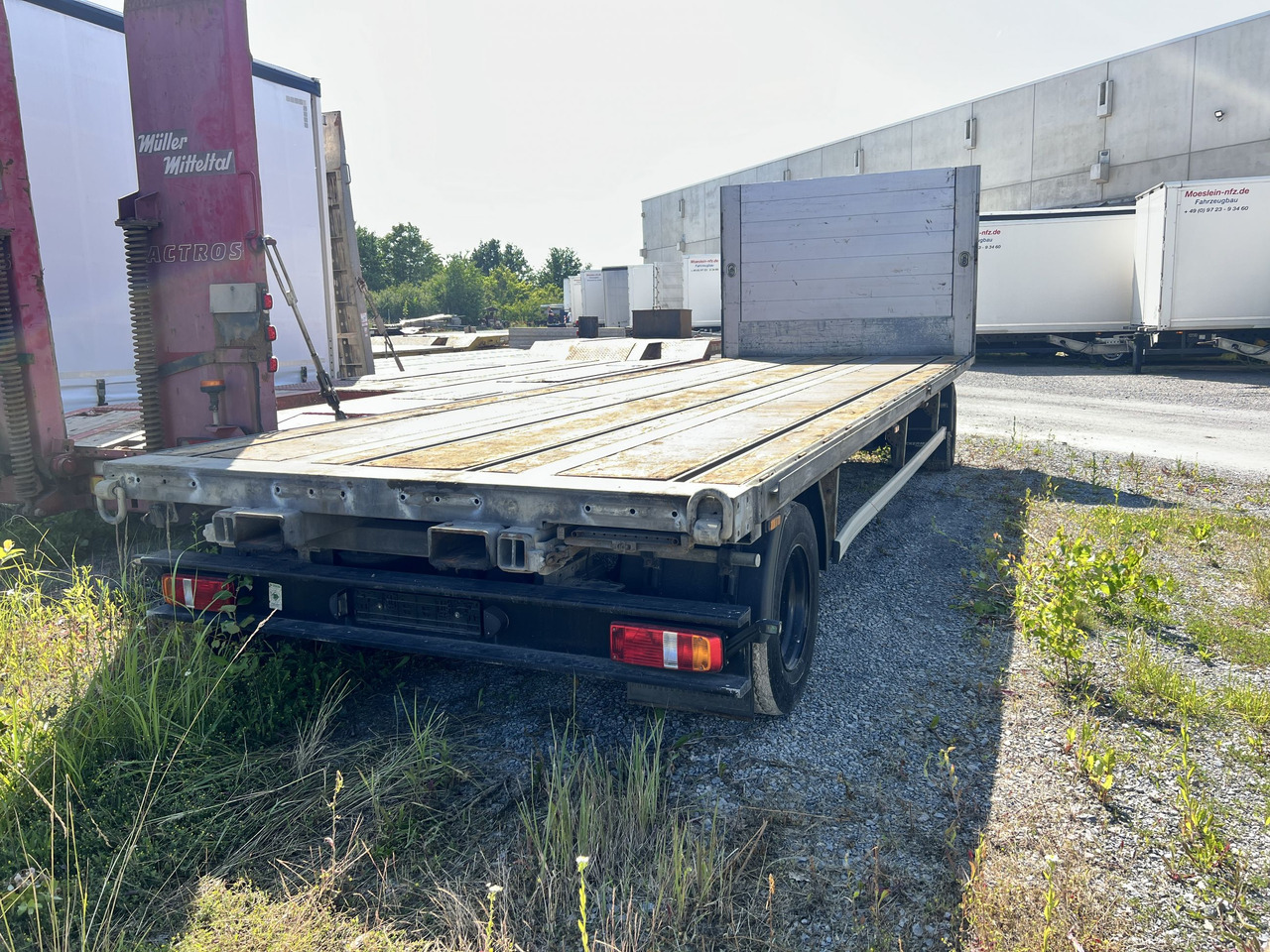 Ackermann PA-F 18/7.4E 2 Achs Jumboanhänger Ballenwagen Mega - Plato prikolica: slika 5 Ackermann PA-F 18/7.4E 2 Achs Jumboanhänger Ballenwagen Mega - Plato prikolica: slika 5