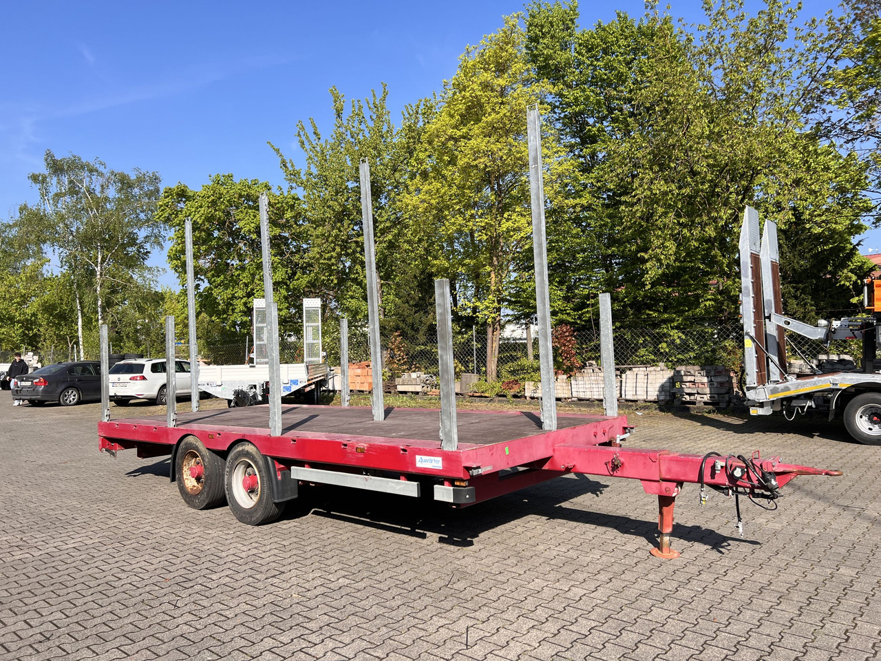 Auwaerter X-LTL110 Tandempritsche, ausziehbar - Prikolica šticarka: slika 5 Auwaerter X-LTL110 Tandempritsche, ausziehbar - Prikolica šticarka: slika 5