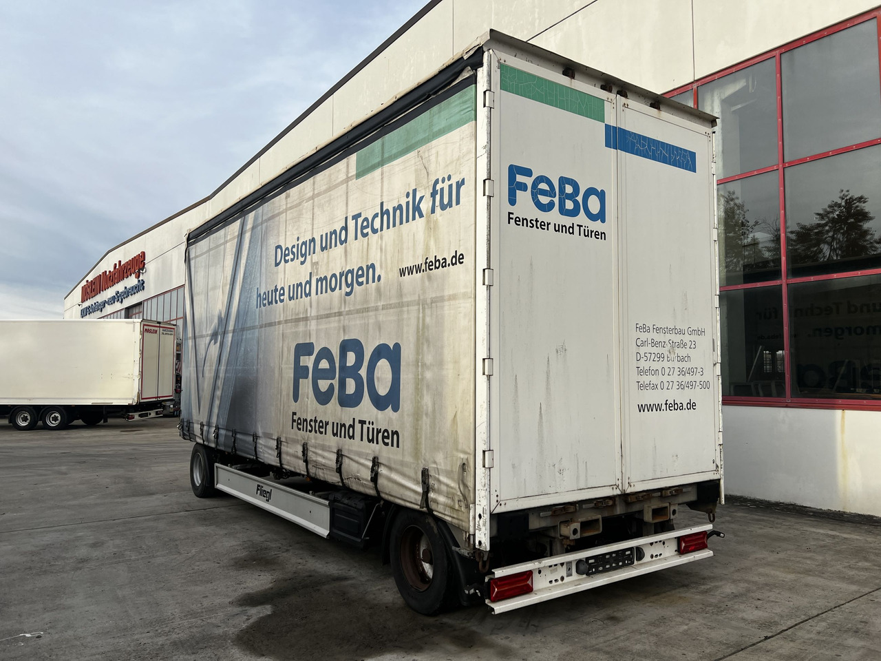 Fliegl ZPS180 2 Achs Jumbo- Planenanhänger - Prikolica sa ceradom: slika 4 Fliegl ZPS180 2 Achs Jumbo- Planenanhänger - Prikolica sa ceradom: slika 4