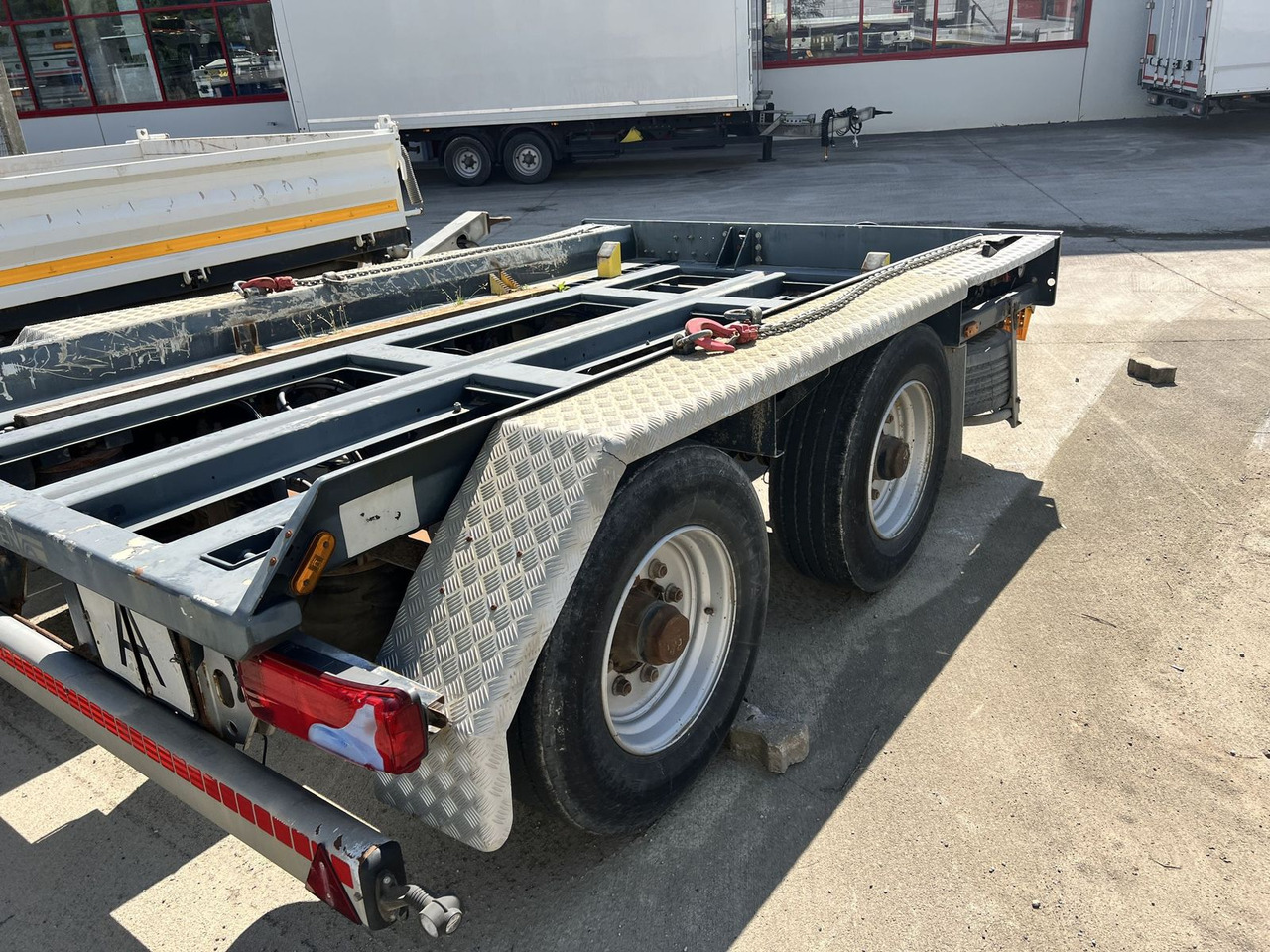Hüffermann Tandem- Absetzmuldenanhänger - Abrol/ Autopodizač prikolica: slika 4 Hüffermann Tandem- Absetzmuldenanhänger - Abrol/ Autopodizač prikolica: slika 4