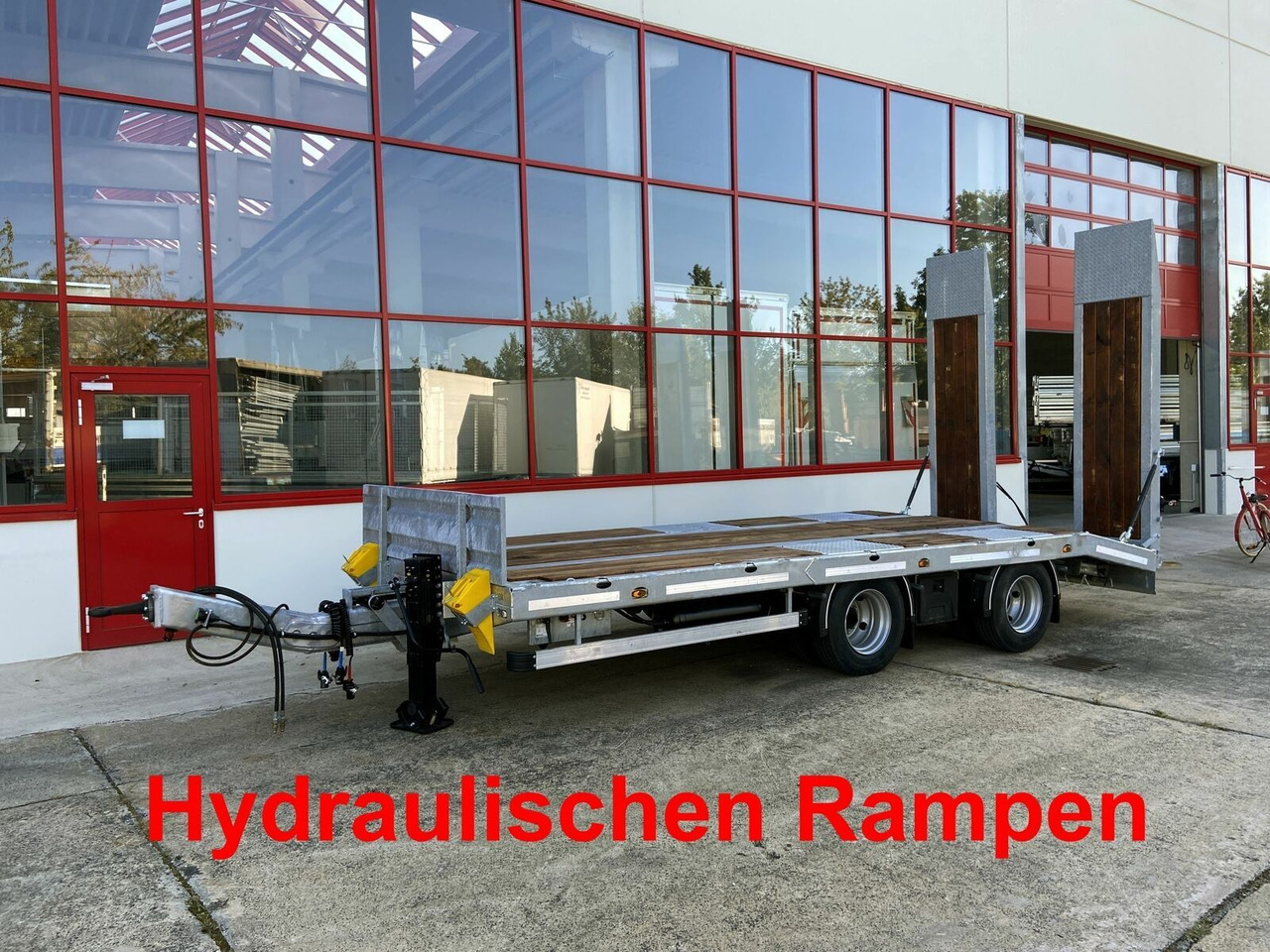 Möslein 21 t Tandemtieflader, hydr. Rampen, NEU - Niska prikolica za prevoz: slika 2 Möslein 21 t Tandemtieflader, hydr. Rampen, NEU - Niska prikolica za prevoz: slika 2