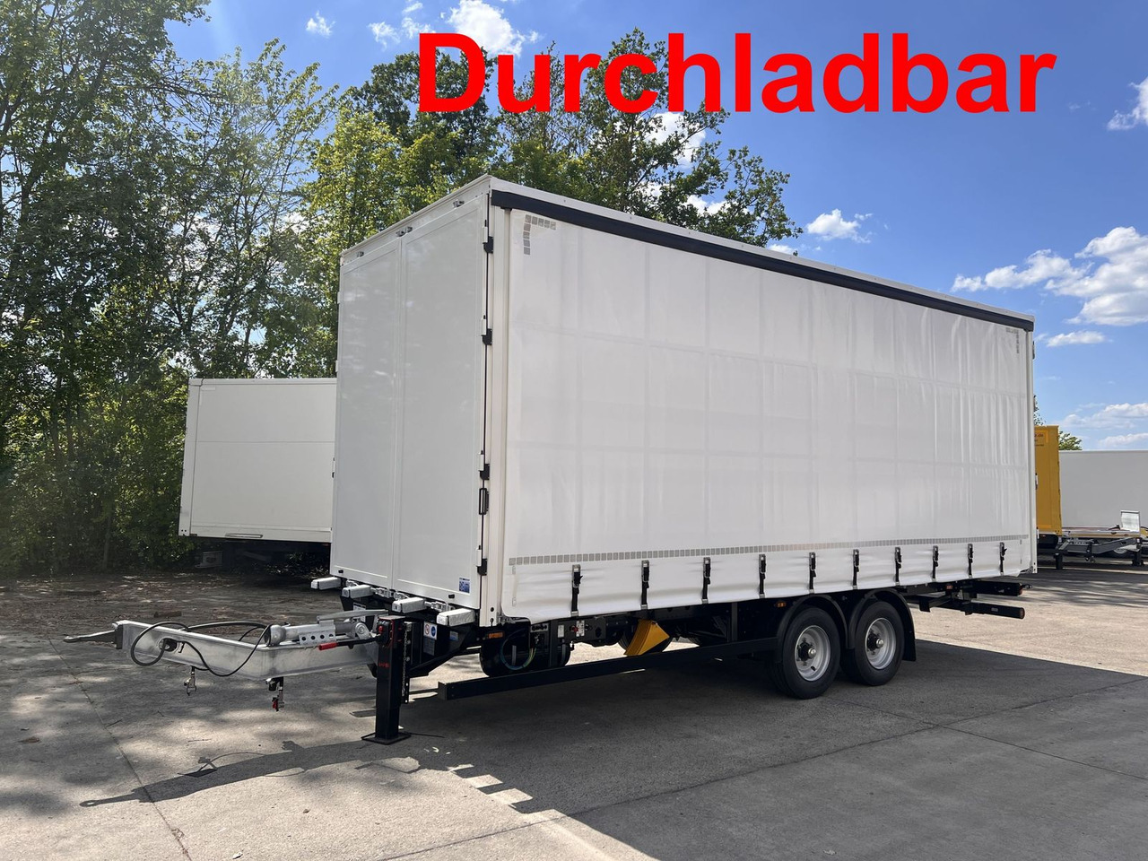 Möslein NEUER Tandem- Planenanhänger Durchladbar - Prikolica sa ceradom: slika 1 Möslein NEUER Tandem- Planenanhänger Durchladbar - Prikolica sa ceradom: slika 1