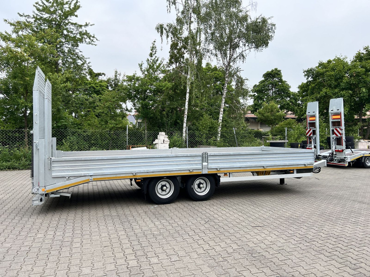 Möslein Neuer Tandemtieflader, 7,28 m Ladefläche, breit - Niska prikolica za prevoz: slika 3 Möslein Neuer Tandemtieflader, 7,28 m Ladefläche, breit - Niska prikolica za prevoz: slika 3