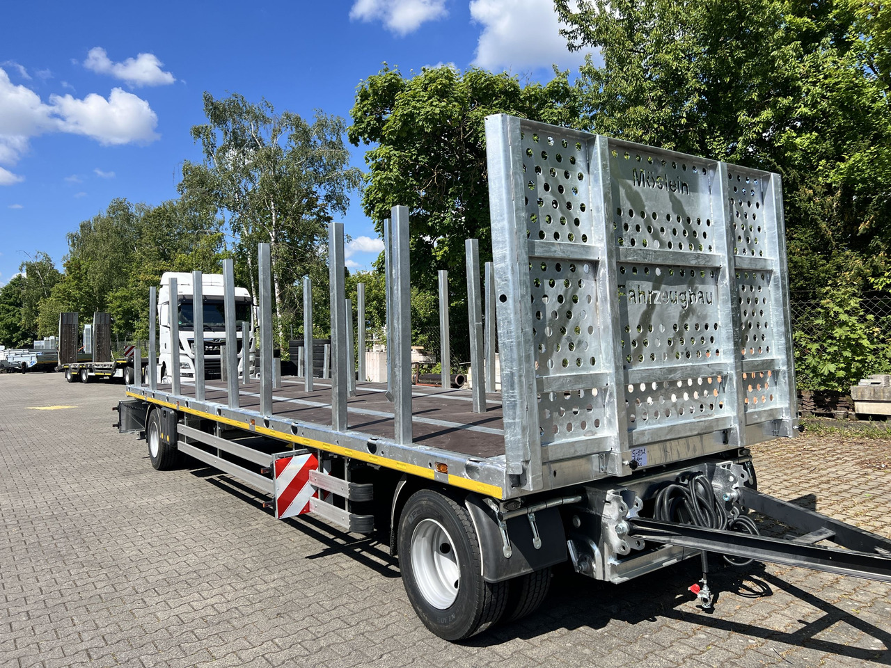 Möslein T 2 Plato 7,60 m 2 Achs Jumbo- Plato- Anhänger - Plato prikolica: slika 2 Möslein T 2 Plato 7,60 m 2 Achs Jumbo- Plato- Anhänger - Plato prikolica: slika 2