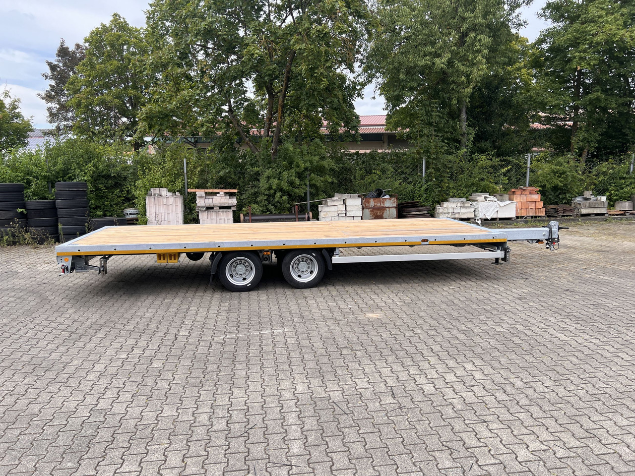 Möslein THT 11 G Ausziehbar 11,9 t Tandemanhänger- Tieflader, ausziehbarLuftgefedert - Plato prikolica: slika 4 Möslein THT 11 G Ausziehbar 11,9 t Tandemanhänger- Tieflader, ausziehbarLuftgefedert - Plato prikolica: slika 4