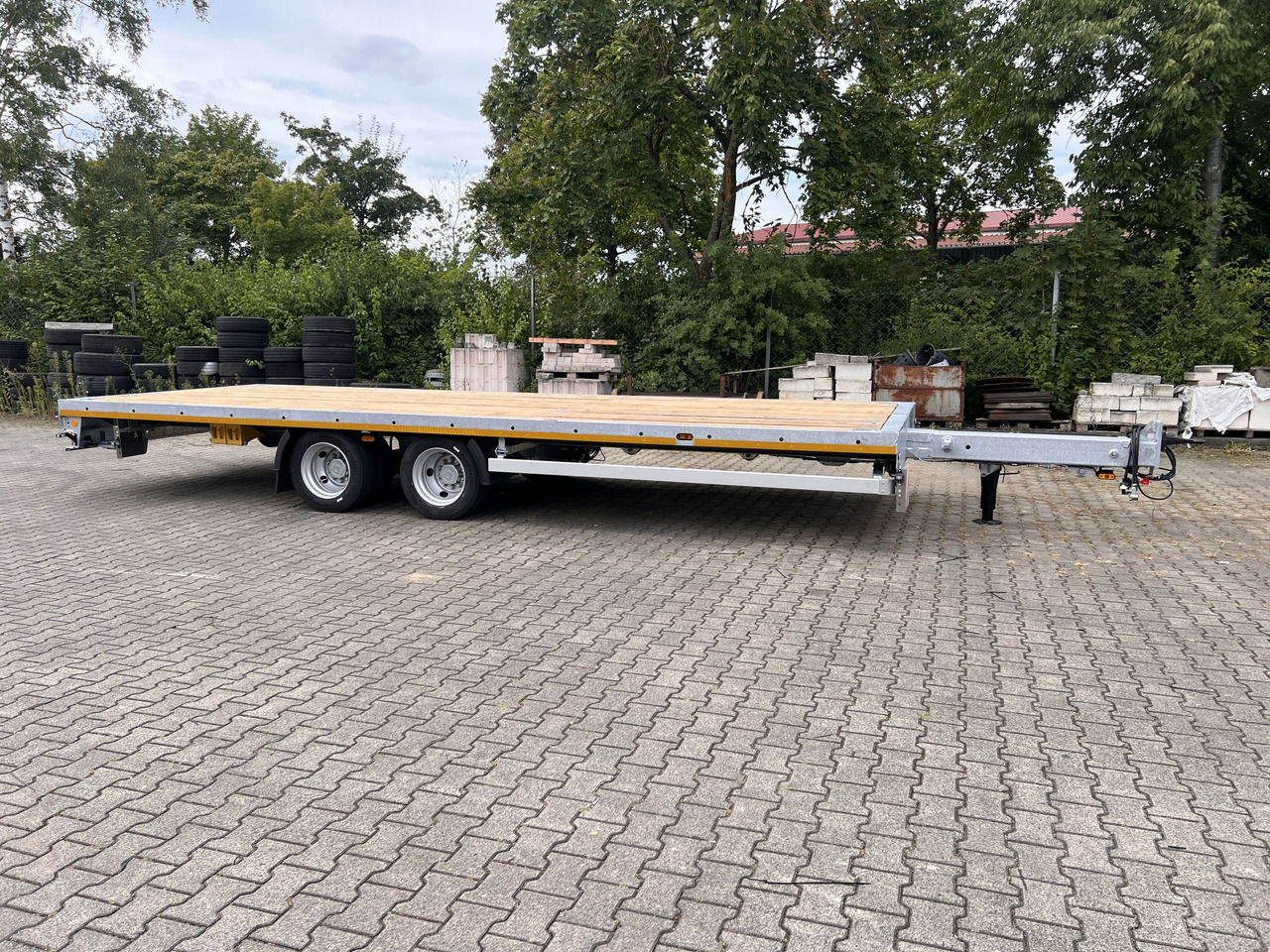 Möslein THT 11 G Ausziehbar 11,9 t Tandemanhänger- Tieflader, ausziehbarLuftgefedert - Plato prikolica: slika 3 Möslein THT 11 G Ausziehbar 11,9 t Tandemanhänger- Tieflader, ausziehbarLuftgefedert - Plato prikolica: slika 3