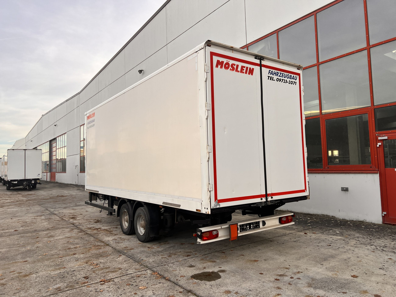 Prikolica sa zatvorenim sandukom Möslein TKO 105 D Schwebheim Tandem- Koffer- Anhänger, Durchladbar: slika 6 Prikolica sa zatvorenim sandukom Möslein TKO 105 D Schwebheim Tandem- Koffer- Anhänger, Durchladbar: slika 6