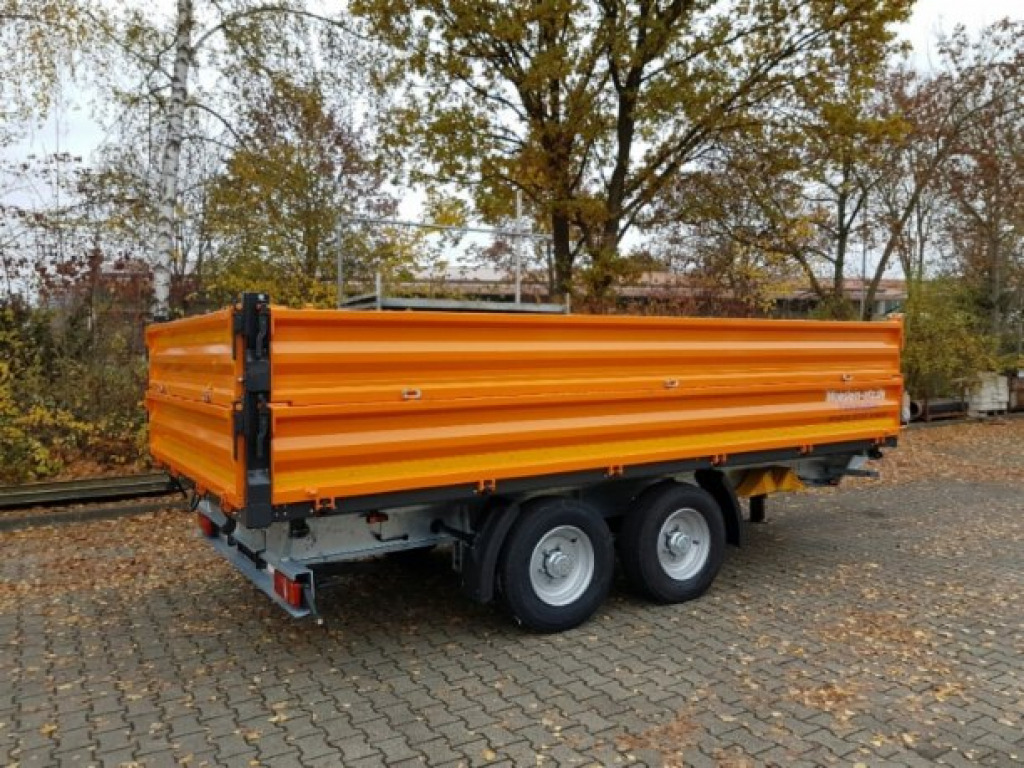 Möslein TTD13- BA Orange 13 t Tandem Kipper Tiefladermit Bordwand- Aufsatz-- Neufahrzeug -- - Prikolica istovarivača: slika 3 Möslein TTD13- BA Orange 13 t Tandem Kipper Tiefladermit Bordwand- Aufsatz-- Neufahrzeug -- - Prikolica istovarivača: slika 3