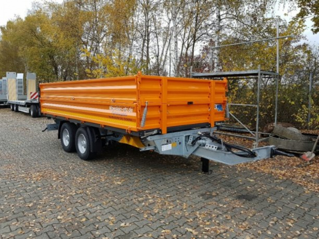 Möslein TTD13- BA Orange 13 t Tandem Kipper Tiefladermit Bordwand- Aufsatz-- Neufahrzeug -- - Prikolica istovarivača: slika 5 Möslein TTD13- BA Orange 13 t Tandem Kipper Tiefladermit Bordwand- Aufsatz-- Neufahrzeug -- - Prikolica istovarivača: slika 5