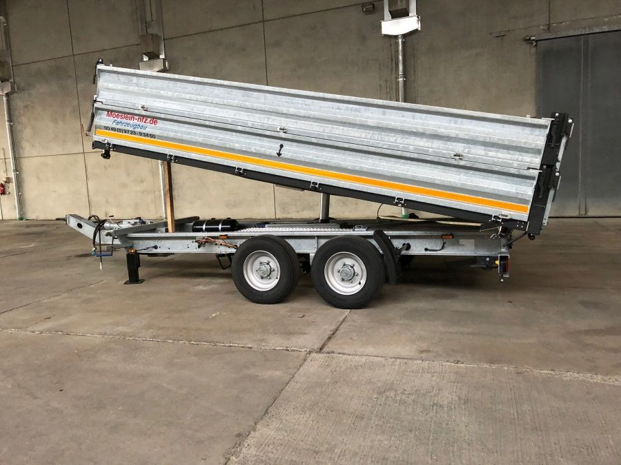 Möslein TTD13- BA Verzinkt 13 t Tandem Kipper Tiefladermit Bordwand- Aufsatz-- Neufahrzeug -- - Prikolica istovarivača: slika 3 Möslein TTD13- BA Verzinkt 13 t Tandem Kipper Tiefladermit Bordwand- Aufsatz-- Neufahrzeug -- - Prikolica istovarivača: slika 3