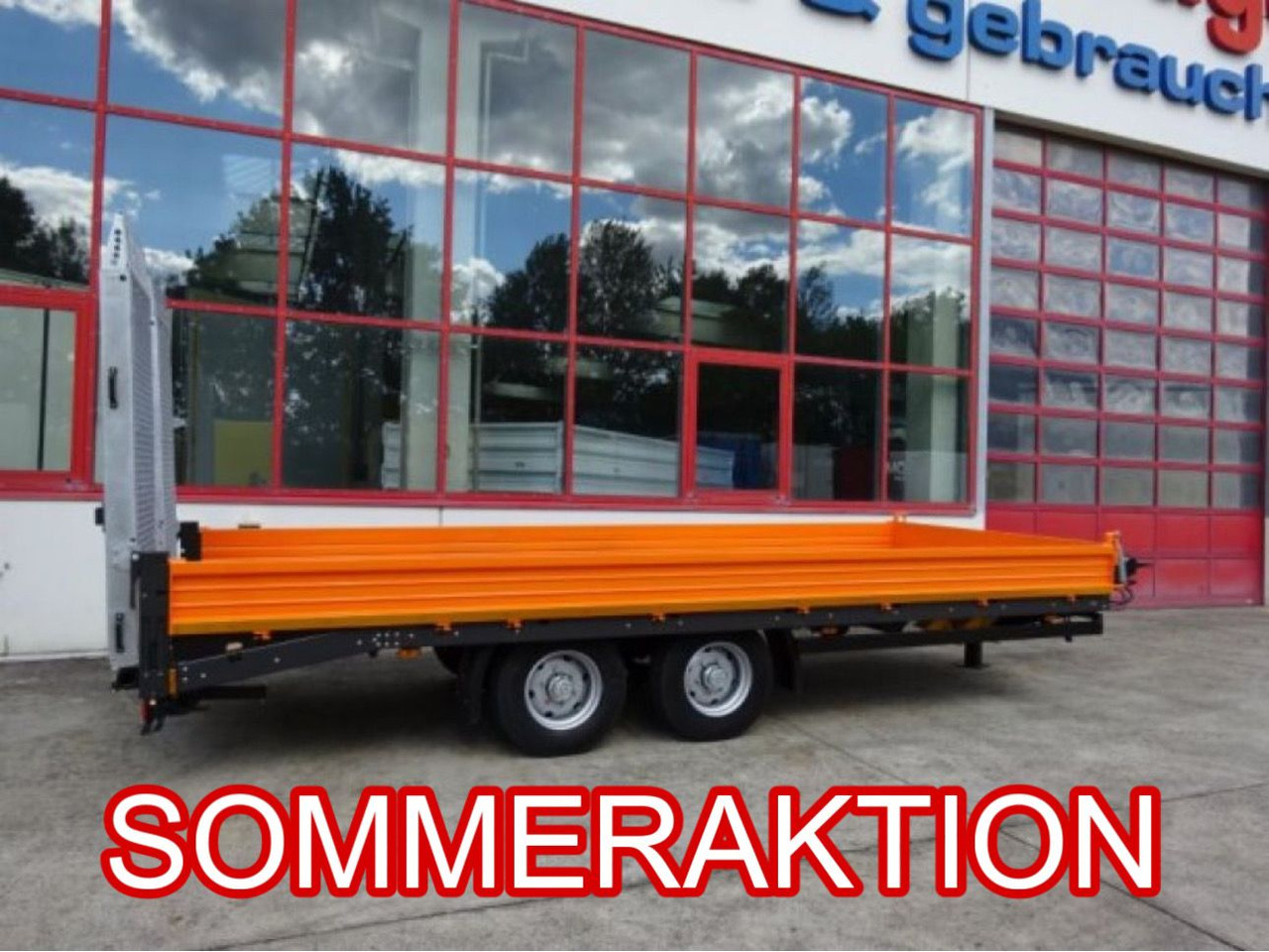 Möslein TTT-11 6,20 Orange Neuer Tandemtieflader - Niska prikolica za prevoz: slika 1 Möslein TTT-11 6,20 Orange Neuer Tandemtieflader - Niska prikolica za prevoz: slika 1