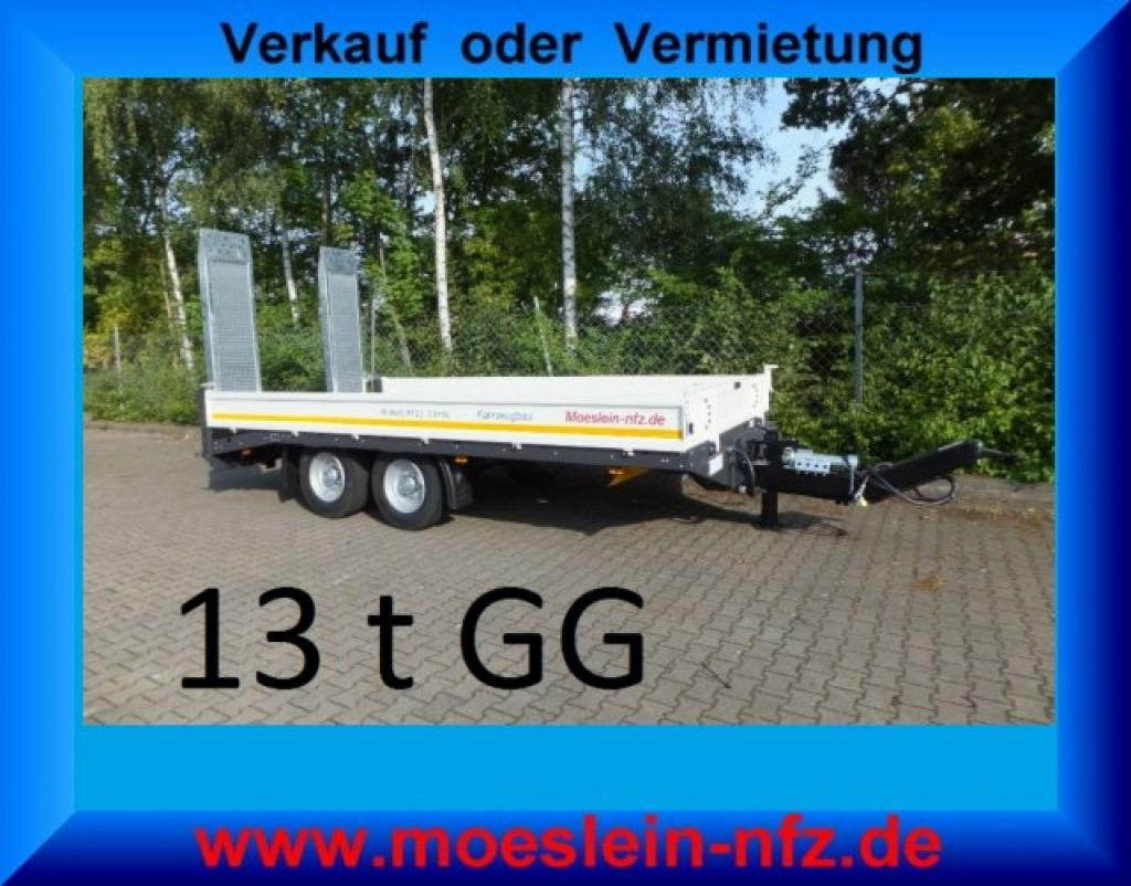 Möslein TTT 13- 5,2 Weiß Neuer Tandemtieflader 13 t GG - Niska prikolica za prevoz: slika 4 Möslein TTT 13- 5,2 Weiß Neuer Tandemtieflader 13 t GG - Niska prikolica za prevoz: slika 4