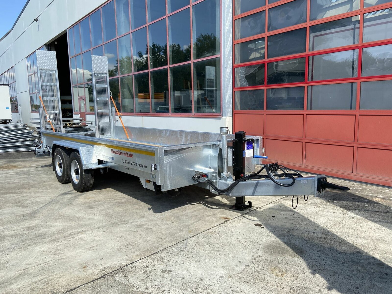 Möslein Tandemtieflader5,50 m x 2 m, Feuerverzinkt - Niska prikolica za prevoz: slika 3 Möslein Tandemtieflader5,50 m x 2 m, Feuerverzinkt - Niska prikolica za prevoz: slika 3