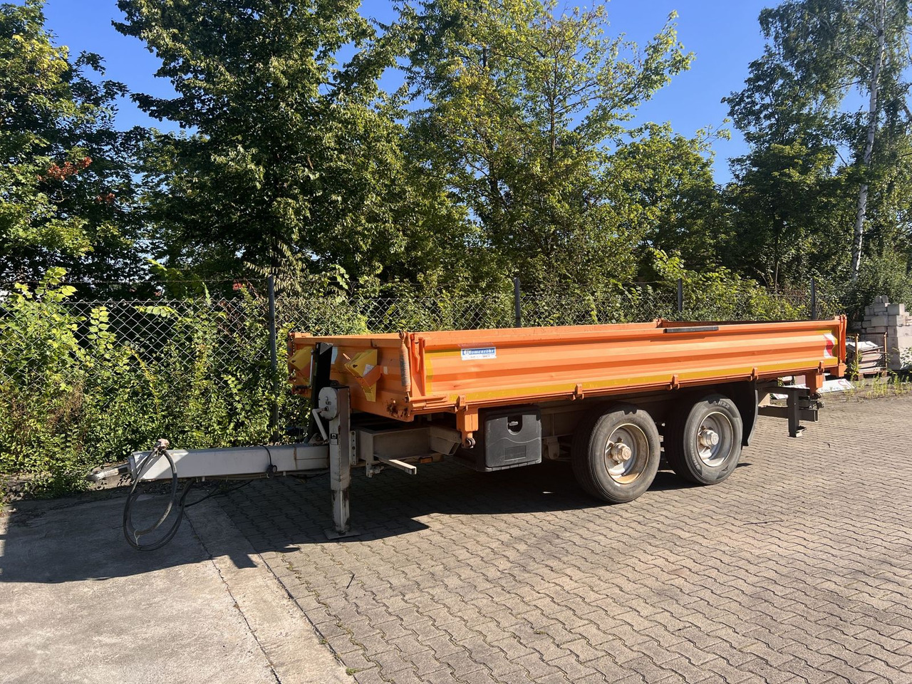 Müller-Mitteltal 14 t Tandemkipper- Tieflader - Prikolica istovarivača: slika 4 Müller-Mitteltal 14 t Tandemkipper- Tieflader - Prikolica istovarivača: slika 4