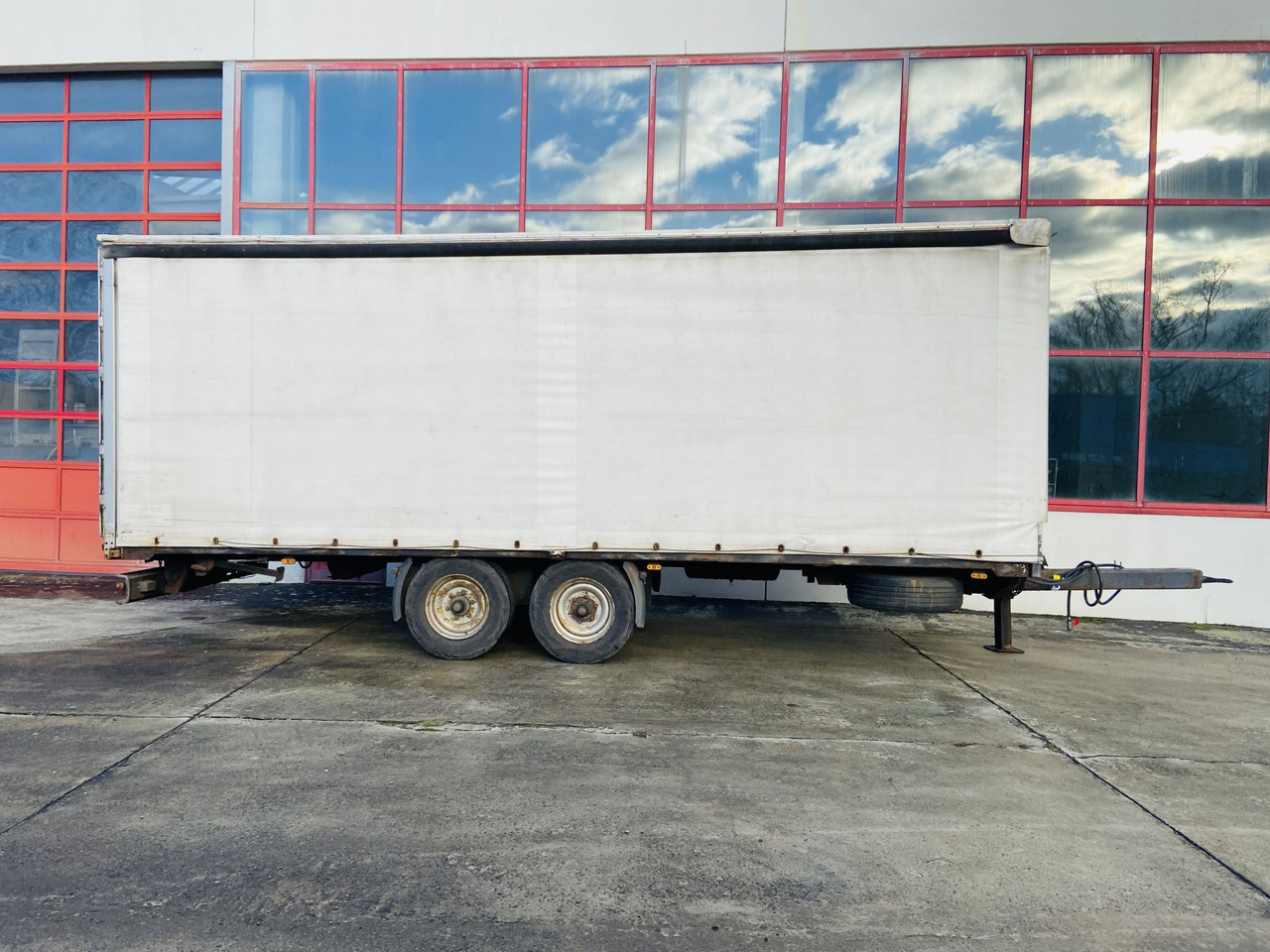 Obermaier OS2-L105L Tandemplanenanhänger - Prikolica sa ceradom: slika 1 Obermaier OS2-L105L Tandemplanenanhänger - Prikolica sa ceradom: slika 1