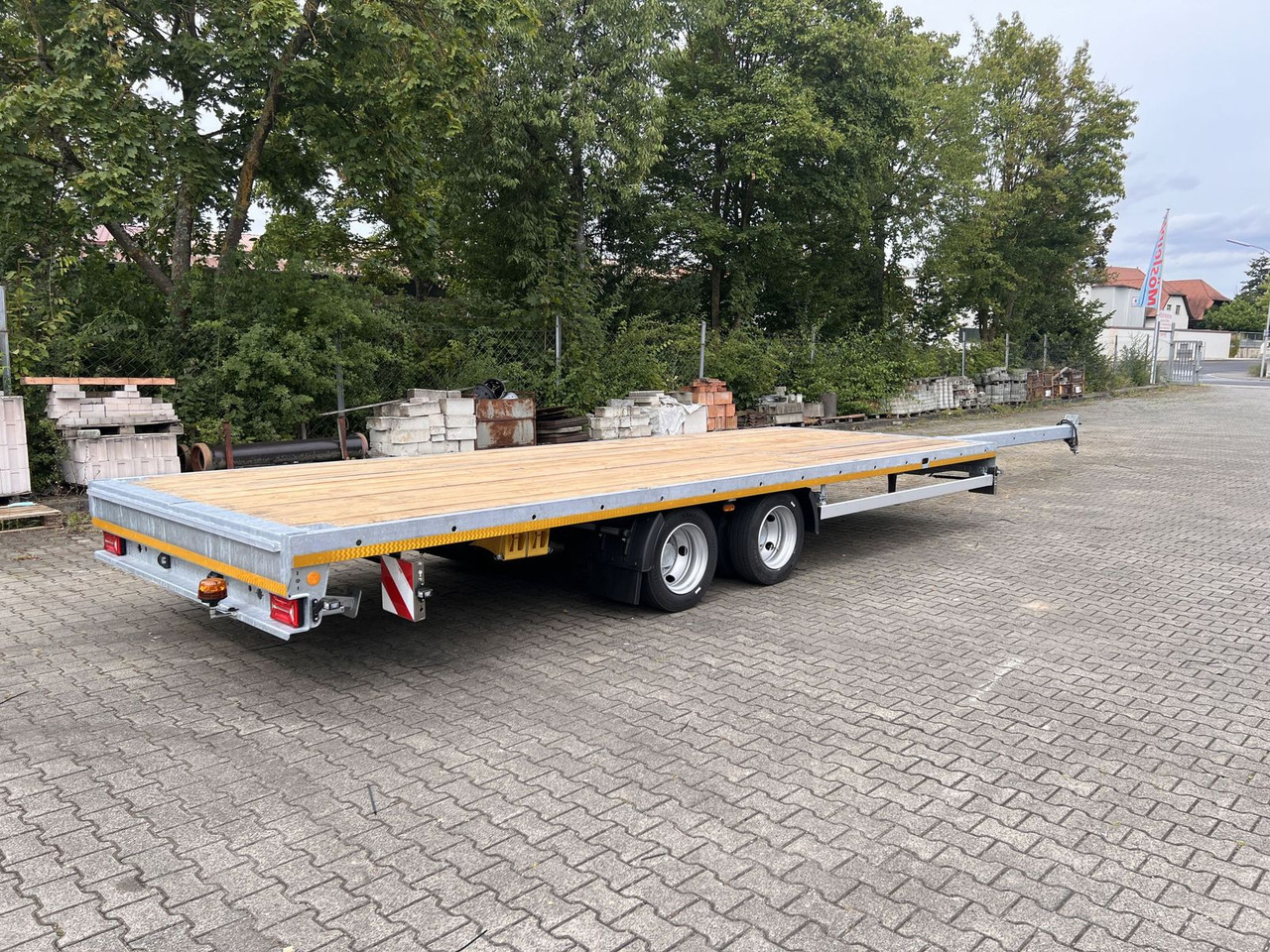 Möslein 11,9 t Tandemanhänger- Tieflader, ausziehbar - Poluprikolica: slika 3 Möslein 11,9 t Tandemanhänger- Tieflader, ausziehbar - Poluprikolica: slika 3