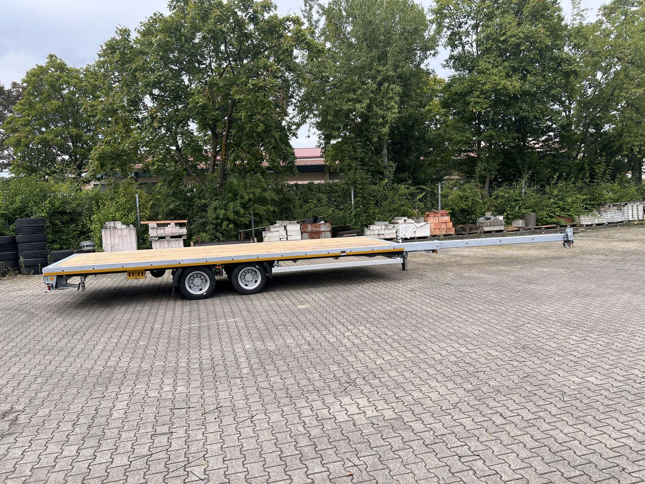 Möslein 11,9 t Tandemanhänger- Tieflader, ausziehbarLuf - Poluprikolica: slika 5 Möslein 11,9 t Tandemanhänger- Tieflader, ausziehbarLuf - Poluprikolica: slika 5