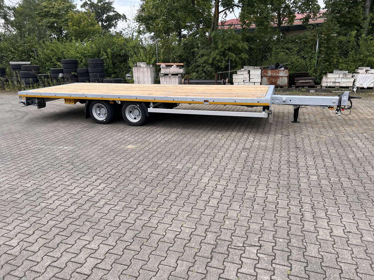 Möslein 11,9 t Tandemanhänger- Tieflader, ausziehbarLuf - Poluprikolica: slika 2 Möslein 11,9 t Tandemanhänger- Tieflader, ausziehbarLuf - Poluprikolica: slika 2