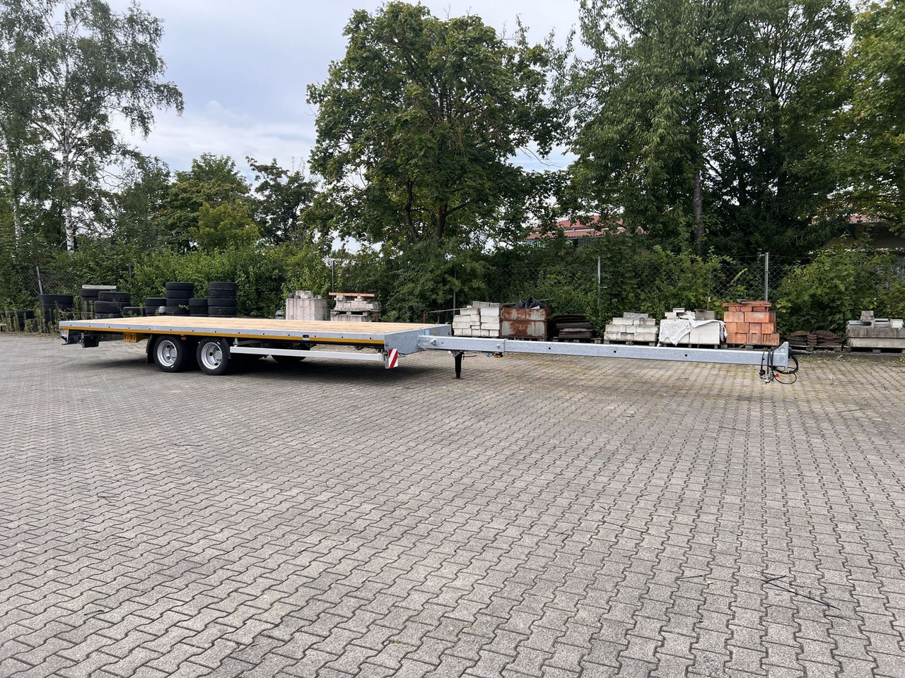 Möslein 11,9 t Tandemanhänger- Tieflader, ausziehbarLuf - Poluprikolica: slika 1 Möslein 11,9 t Tandemanhänger- Tieflader, ausziehbarLuf - Poluprikolica: slika 1