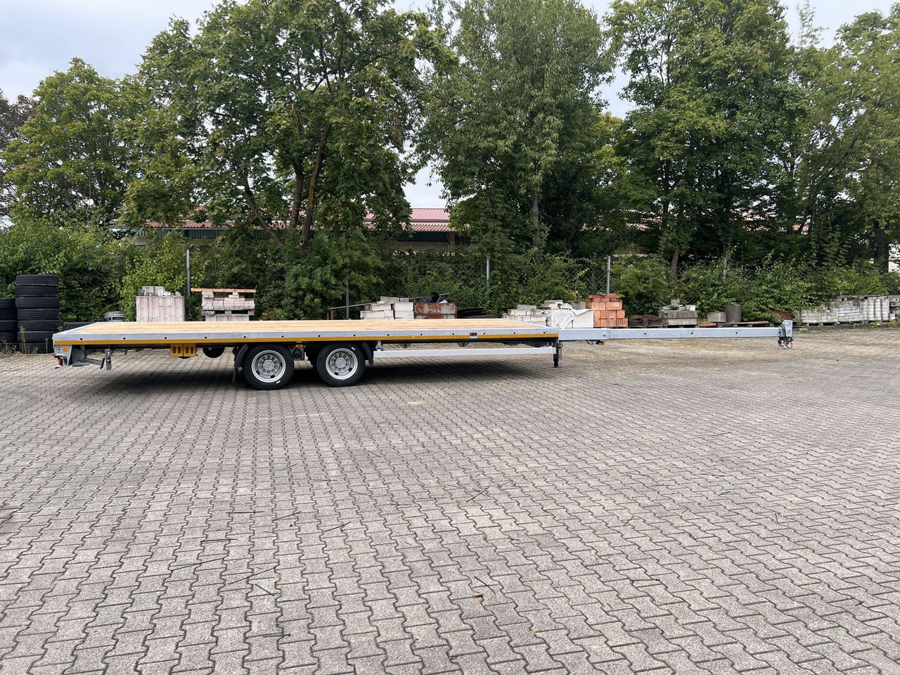 Möslein 11,9 t Tandemanhänger- Tieflader, ausziehbarLuf - Poluprikolica: slika 4 Möslein 11,9 t Tandemanhänger- Tieflader, ausziehbarLuf - Poluprikolica: slika 4