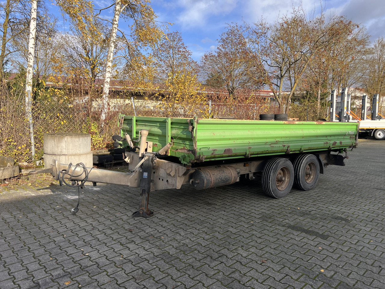 TK Tandemkipper- Tieflader - Prikolica istovarivača: slika 2 TK Tandemkipper- Tieflader - Prikolica istovarivača: slika 2