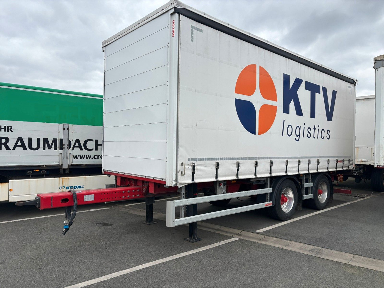 Wecon Tandem Anhänger Plane APZ 218 - Prikolica sa ceradom: slika 2 Wecon Tandem Anhänger Plane APZ 218 - Prikolica sa ceradom: slika 2